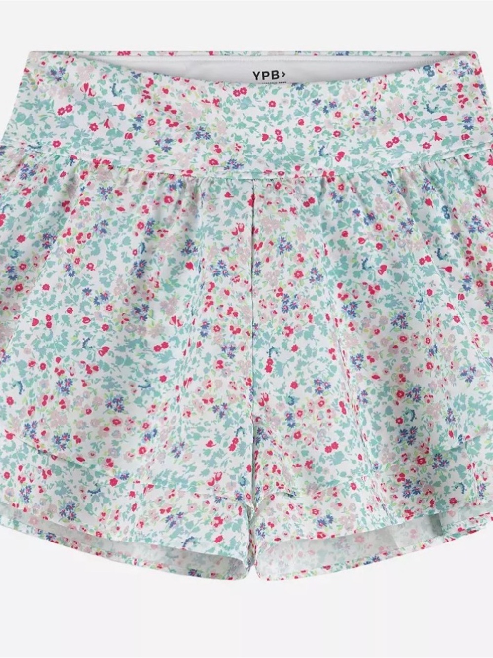 Abercrombie kids YPB Ruffle Shorts Multi Daisy